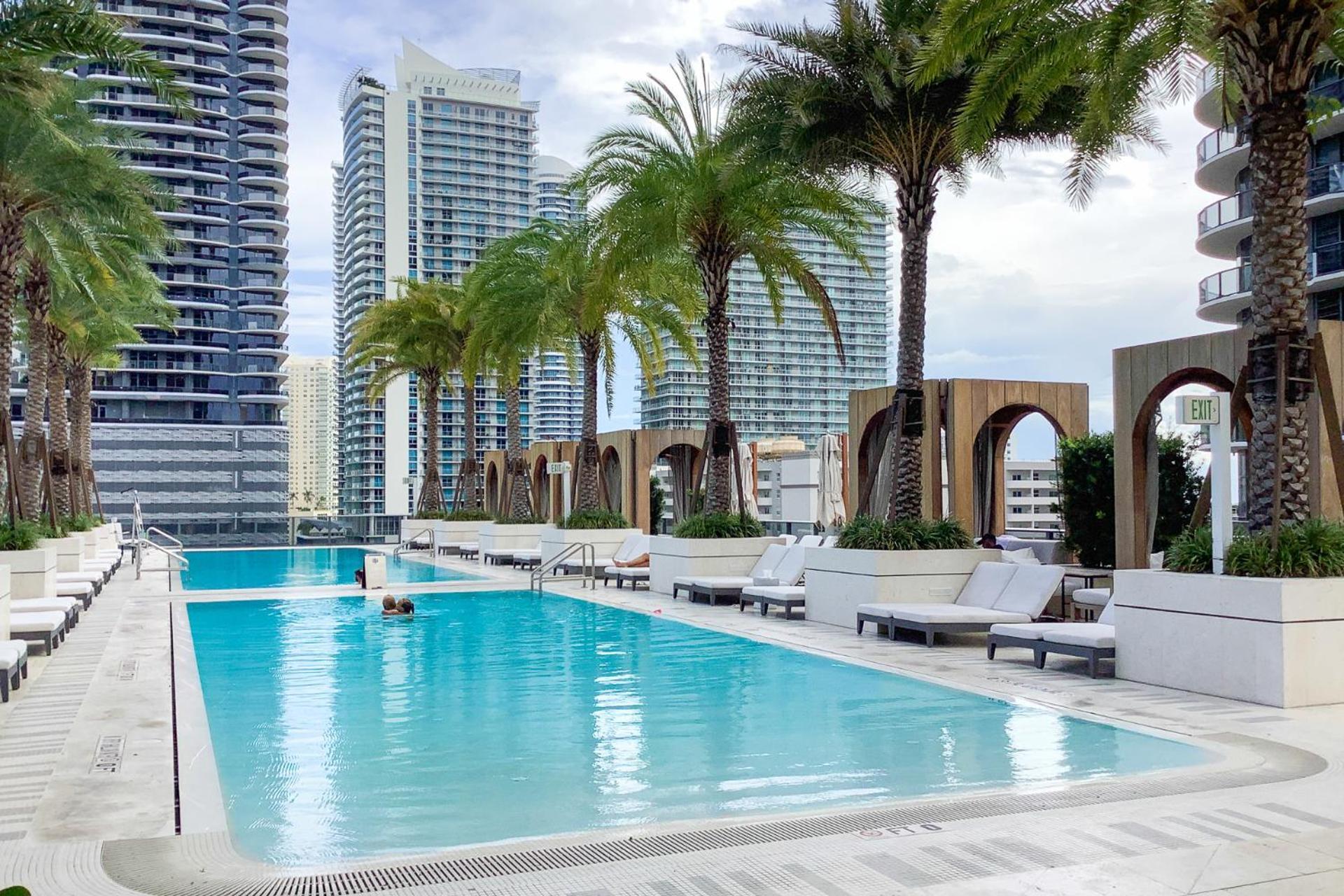 Wonderful King Suite With Pool At Sls Lux Brickell Miami Exterior photo